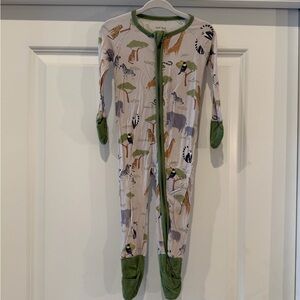 Little Sleepies Zippy in Safari Friends Print